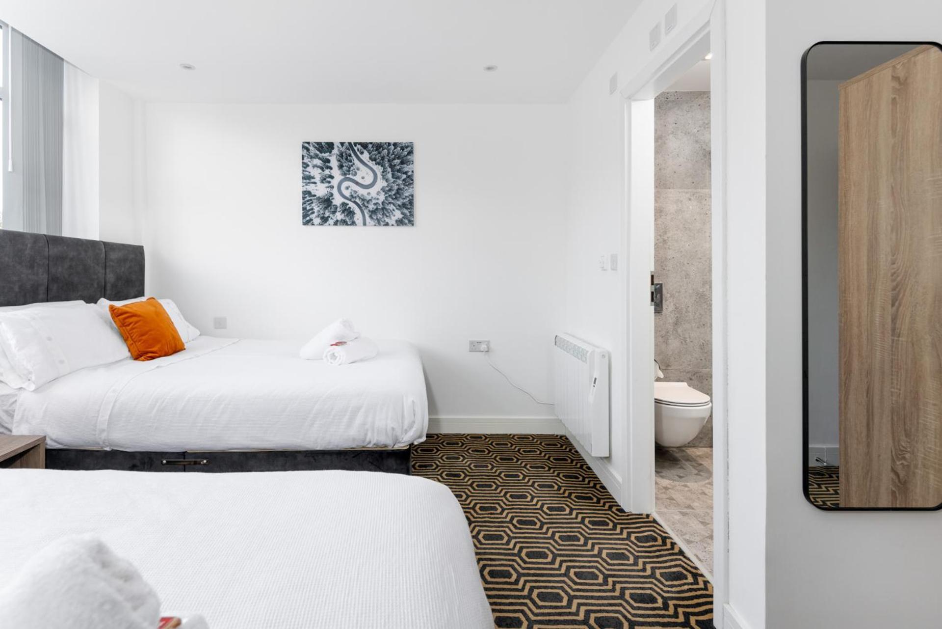 Flatzy - 16 Guests 4 En-Suite Central Apartment A Liverpool Eksteriør billede