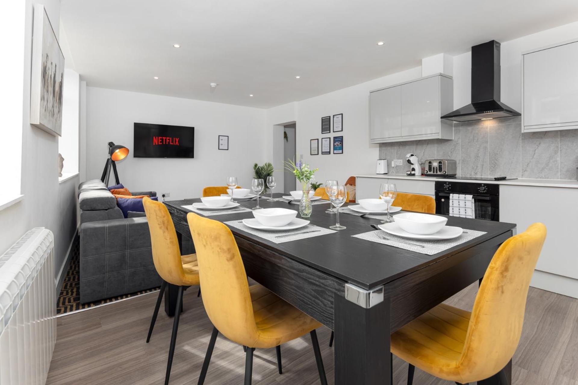 Flatzy - 16 Guests 4 En-Suite Central Apartment A Liverpool Eksteriør billede